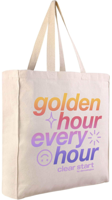 clear start tote golden hour