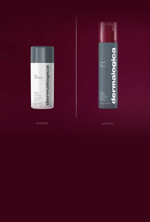 Opdag synergieffekten mellem Daily Microfoliant og Dynamic Skin Sculptor