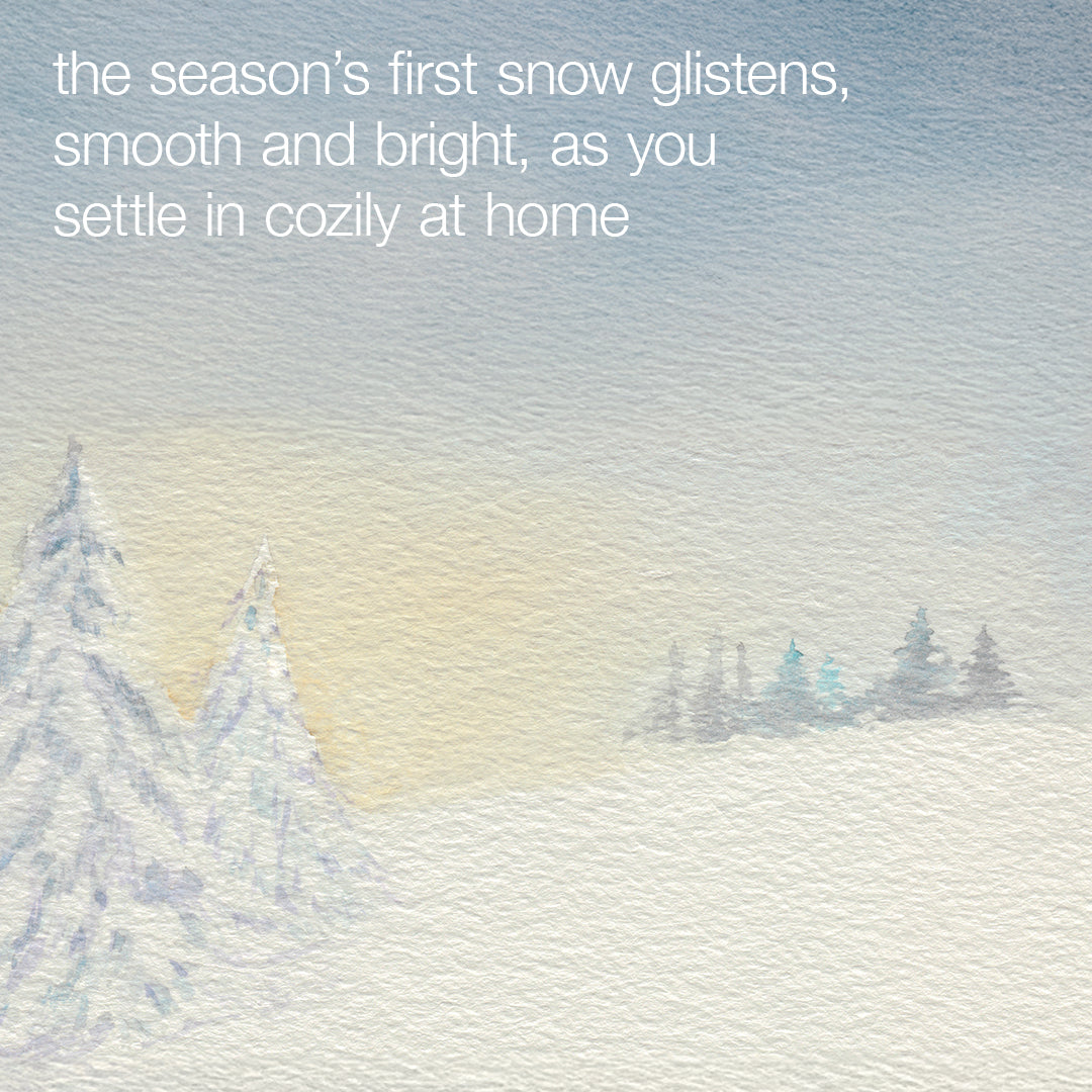 the first snow