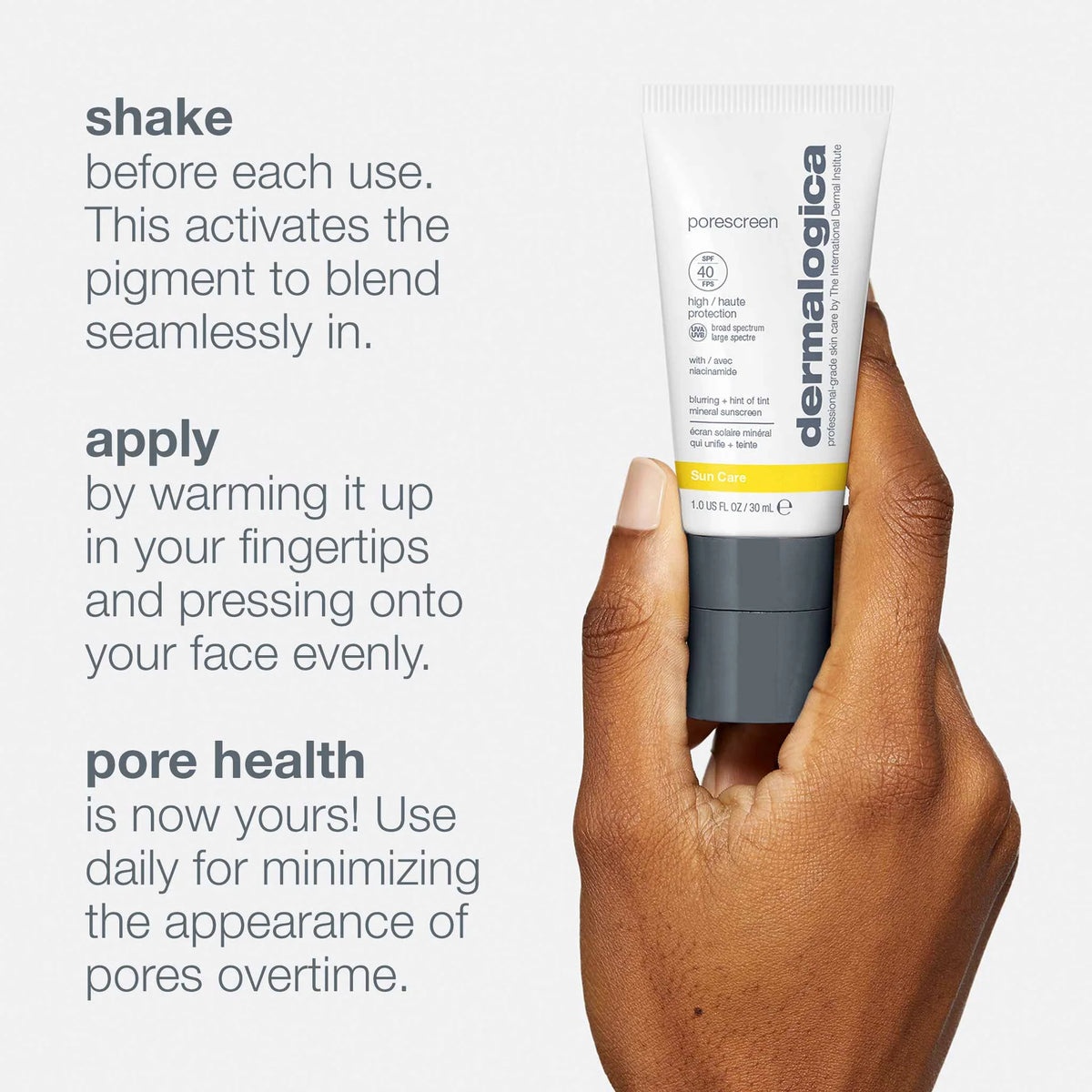 porescreen spf 40 solbeskyttende primer
